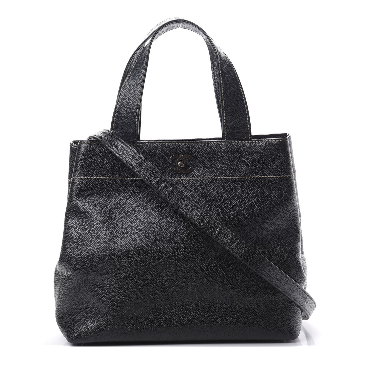Caviar CC Tote Black