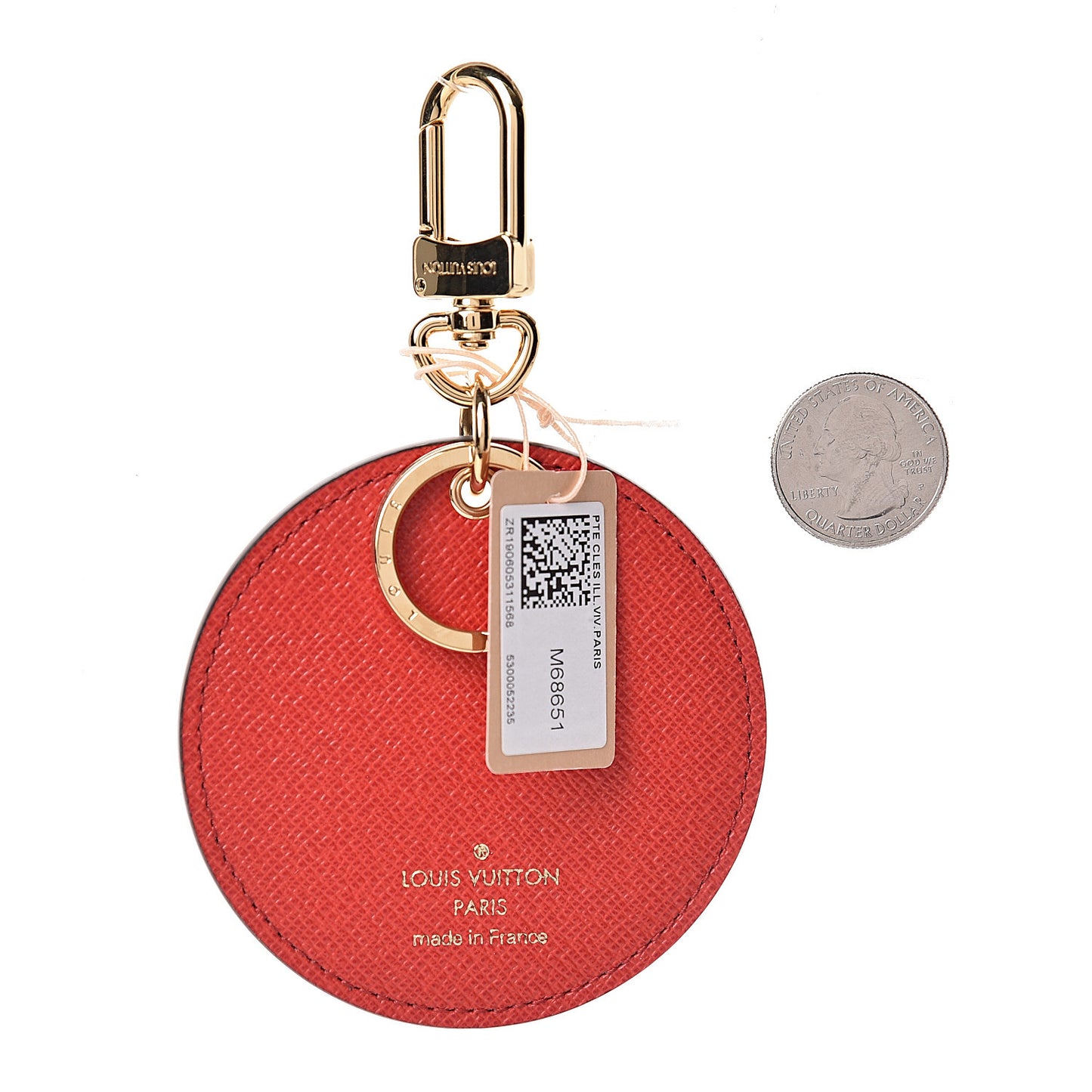 Monogram 2019 Christmas Animation Paris Bag Charm Key Ring