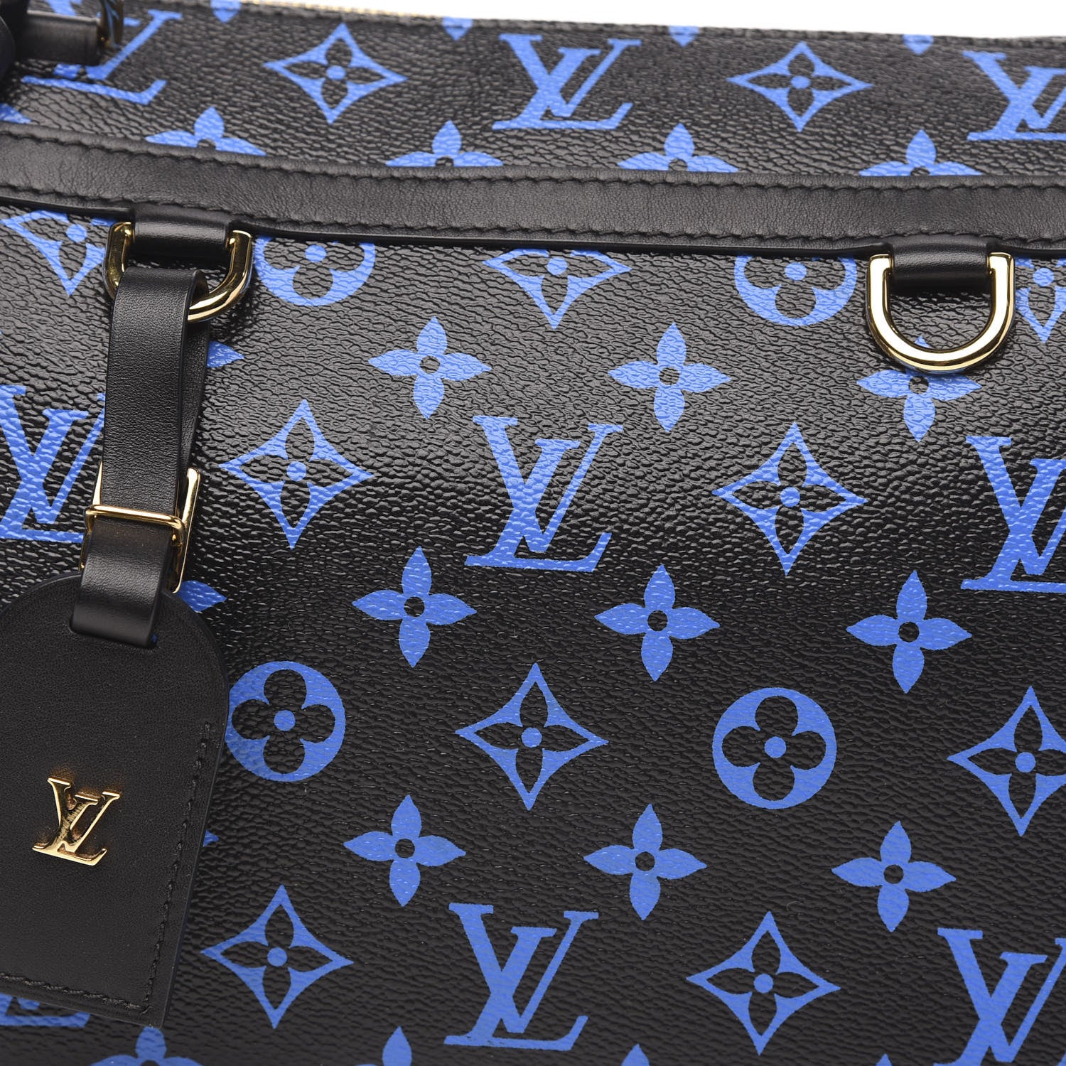 Louis Vuitton Colored Monogram Speedy Amazon PM Blue Black 7 of 9