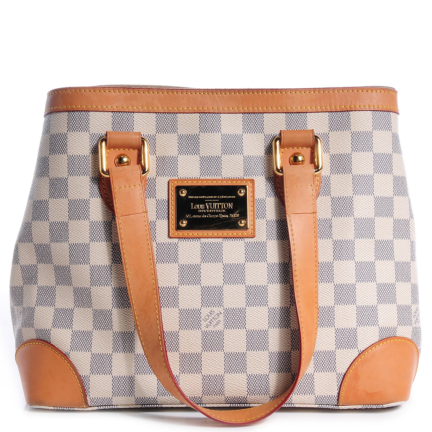 Louis Vuitton Damier Azur Hampstead PM 1 of 9