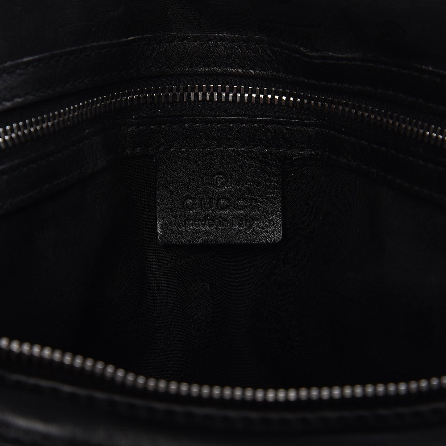 Guccissima Icon Bit Shoulder Bag Black