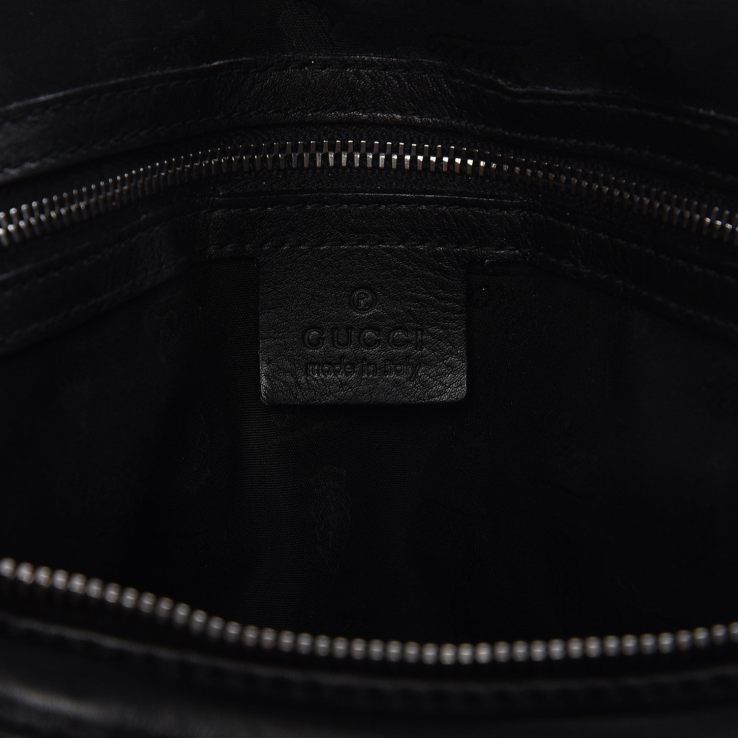 Gucci Guccissima Icon Bit Shoulder Bag Black 7 of 9