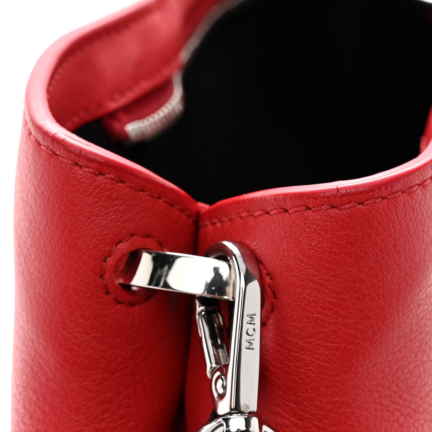 Visetos Medium Klara Hobo Red Black