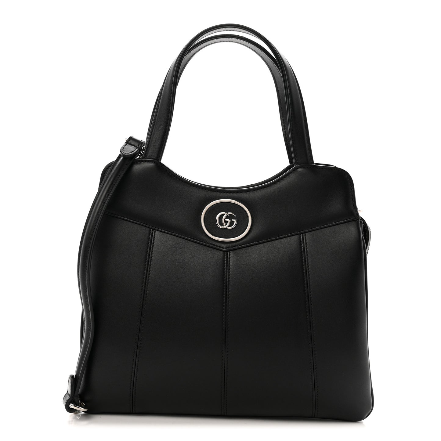 Calfskin Petite GG Small Tote Bag Black