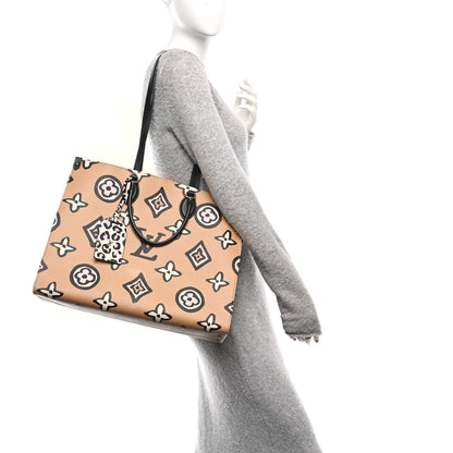 Louis Vuitton Monogram Giant Wild At Heart Onthego GM Arizona Arizona 2 of 9