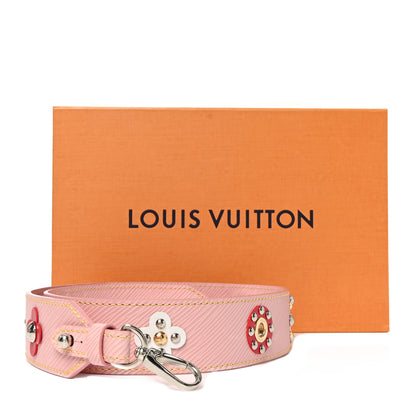 Louis Vuitton Epi Mechanical Flowers Bandouliere Shoulder Strap  Rose Ballerine 4 of 4