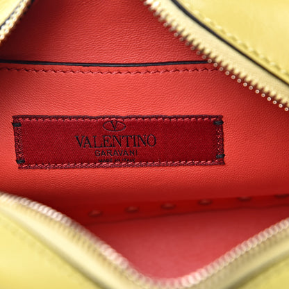Valentino Garavani Calfskin Colorblock Rockstud Camera Crossbody Bag Multicolor 6 of 10