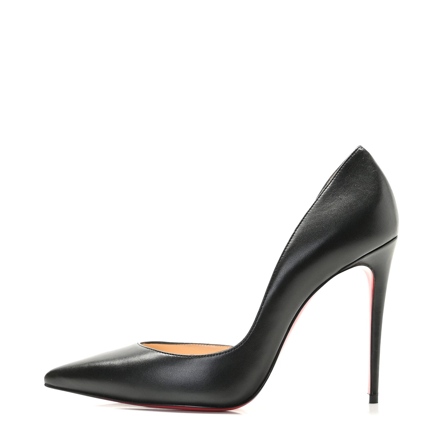 Christian Louboutin Shiny Nappa Iriza 100 Pumps 38.5 Black 1 of 11