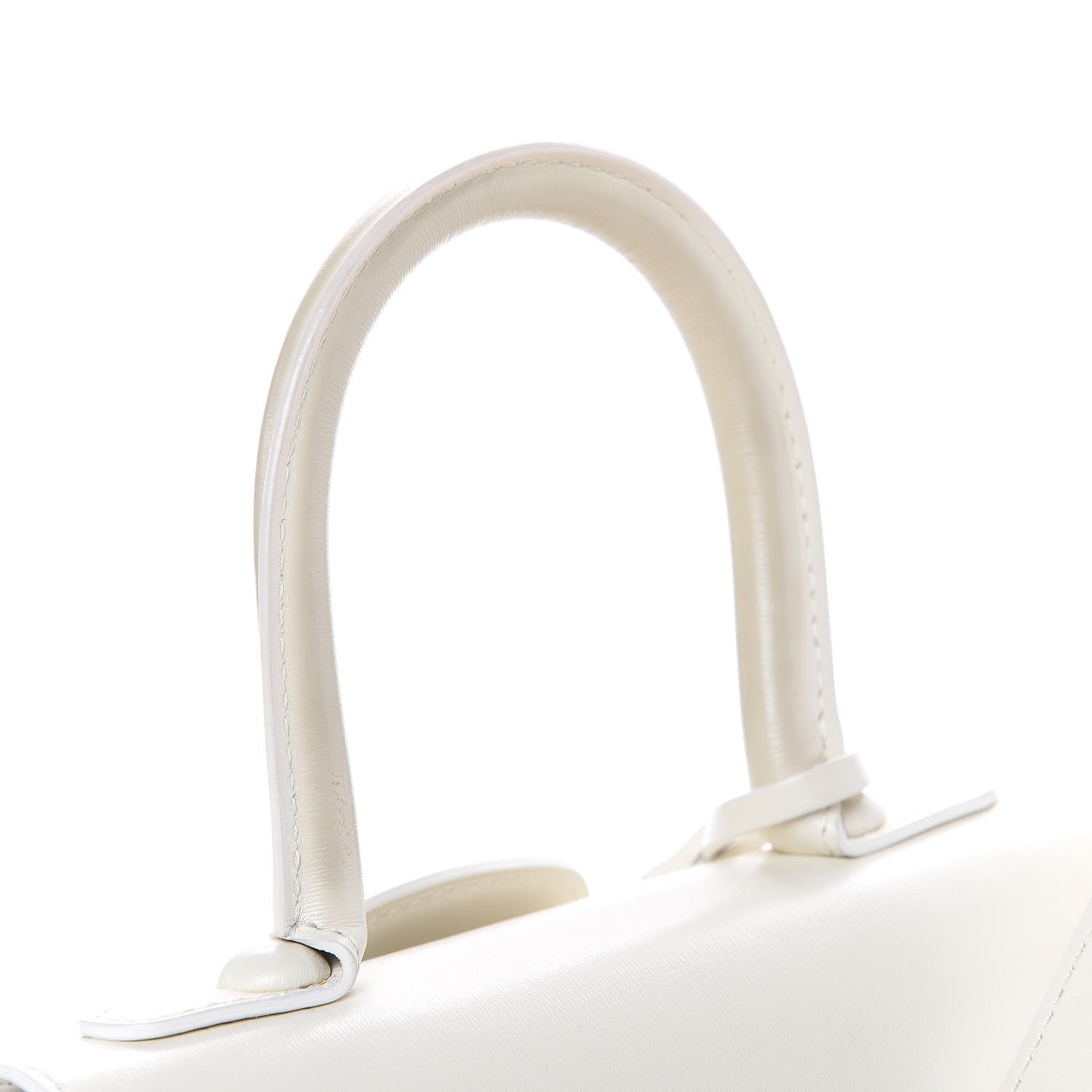 Delvaux Calfskin Mini Brillant Satchel Ivory 12 of 16