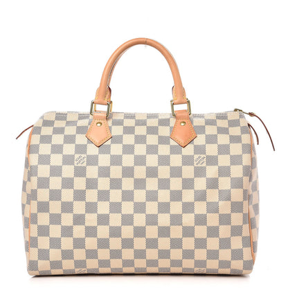 Louis Vuitton Damier Azur Speedy 30 1 of 10