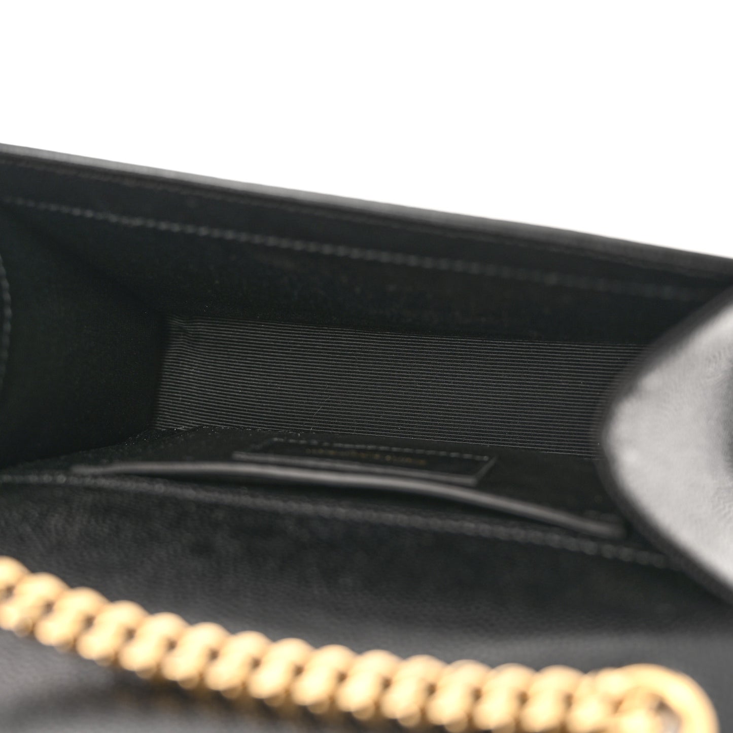 Grain De Poudre Small Monogram Kate Satchel Black