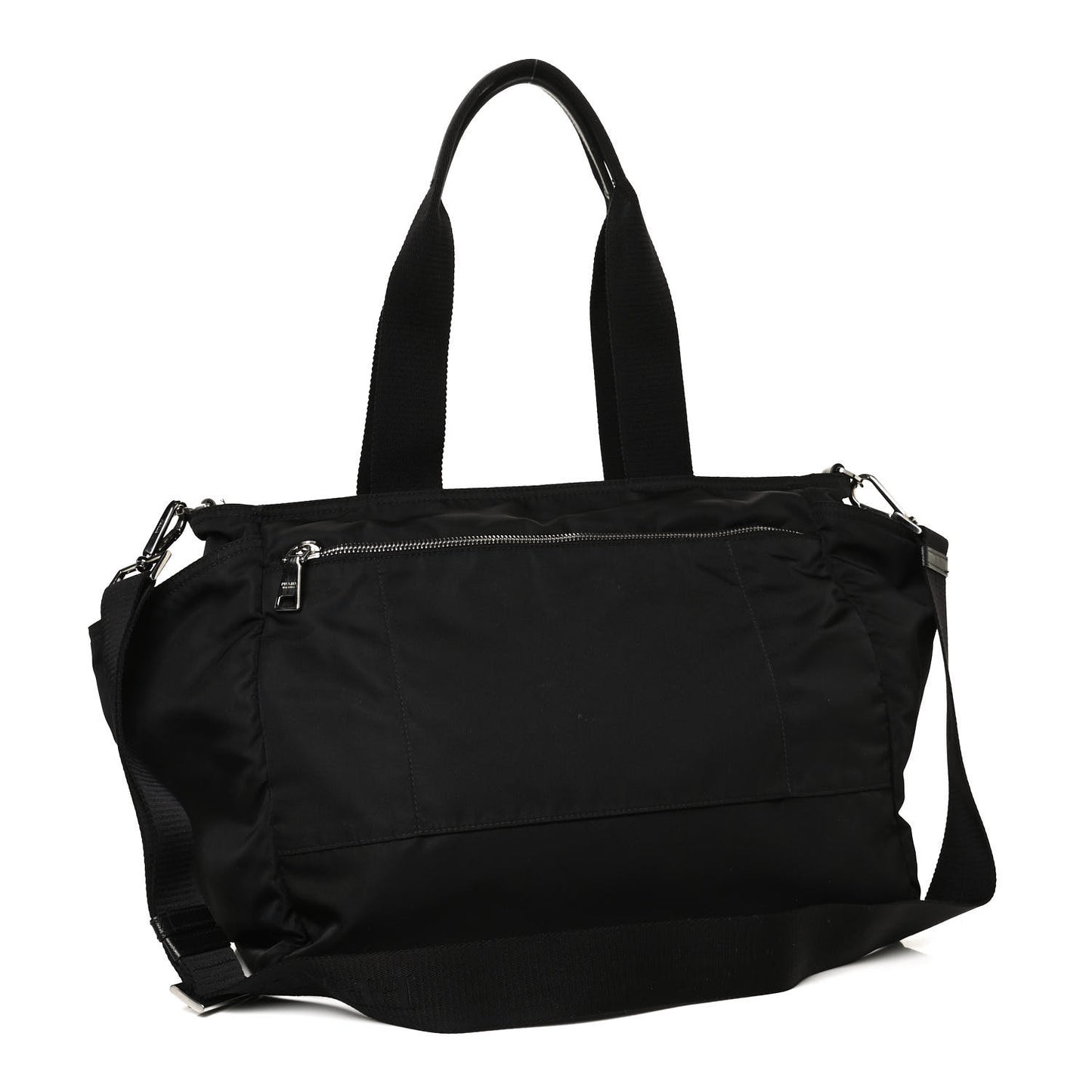 Nylon Vela Baby Bag Black
