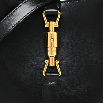 Gucci Boarded Dyana Lux Calfskin Small Jackie 1961 Hobo Black 8 of 11