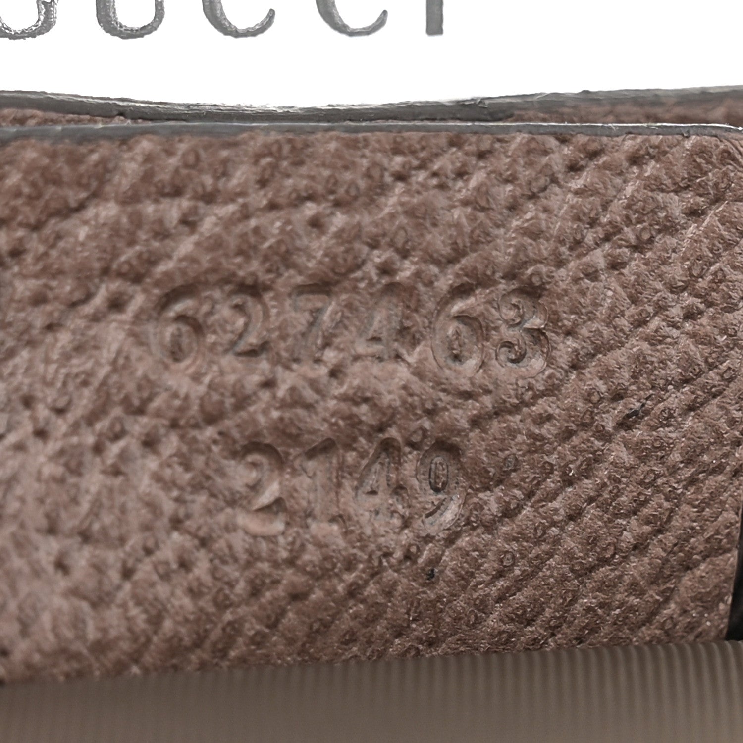 Gucci GG Supreme Monogram Textured Calfskin Web Ophidia Vanity Cosmetic Case Beige Ebony New Acero 7 of 7