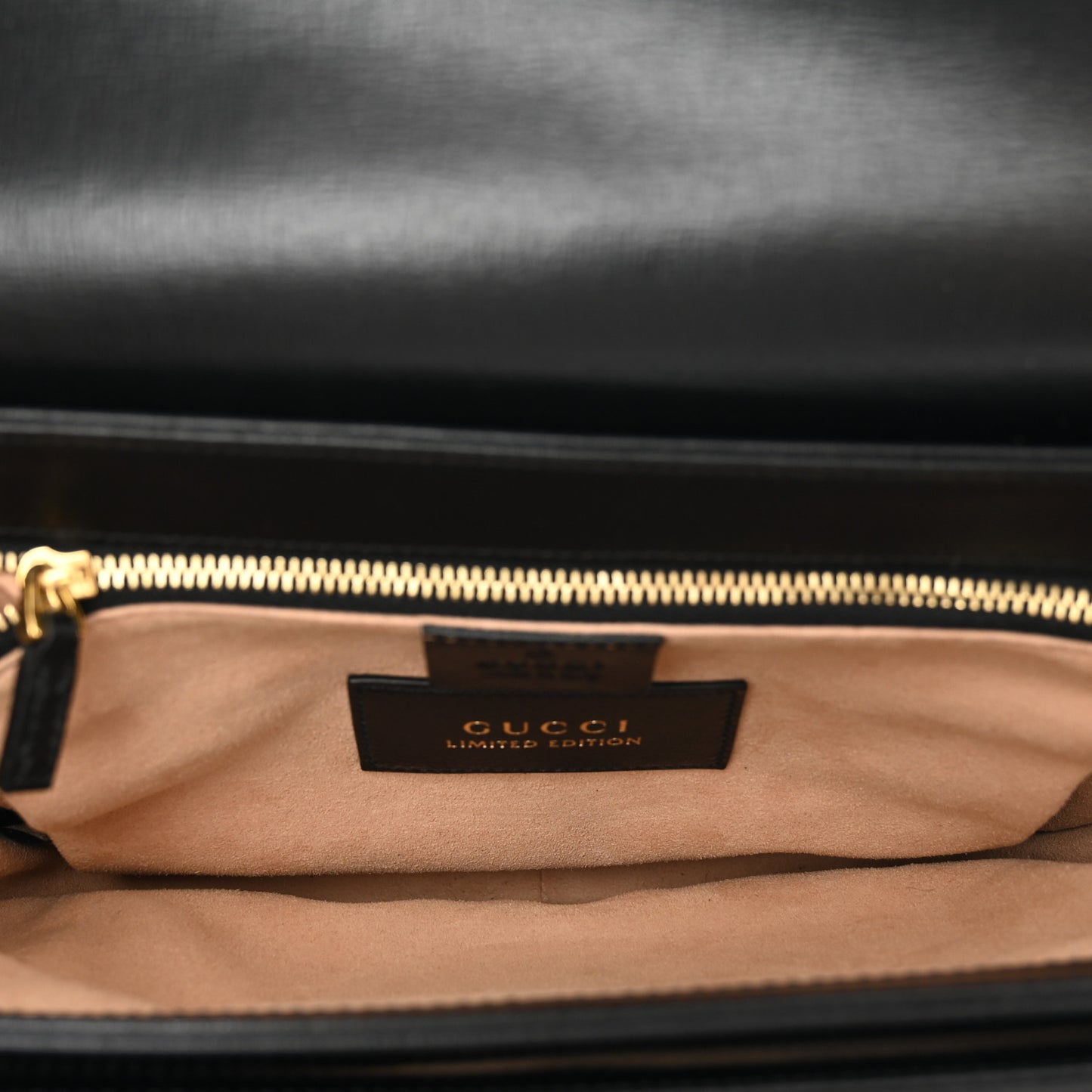 Azalea Calfskin Snakeskin Horsebit 1955 Shoulder Bag Black Pink