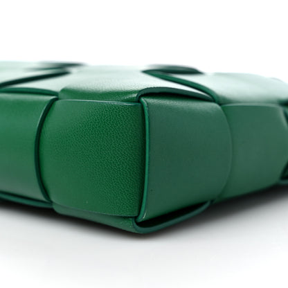 Bottega Veneta Nappa Intrecciato The Snap Clutch Racing Green 8 of 8