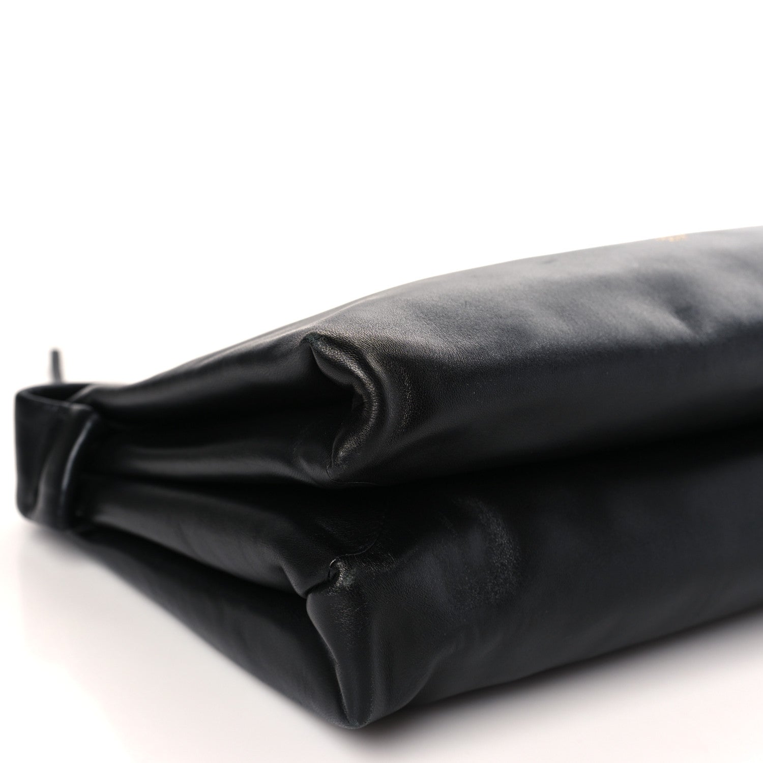 Celine Lambskin Medium Knotted Bag Black 7 of 8
