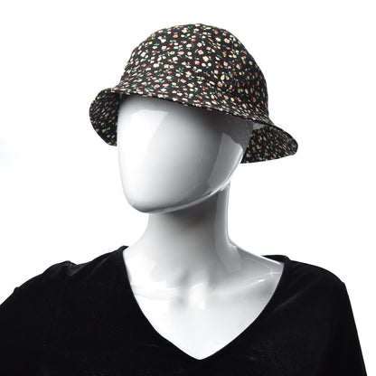 Gucci X LIBERTY OF LONDON Canvas Floral Print Bucket Hat XS Black Multicolor 2 of 7