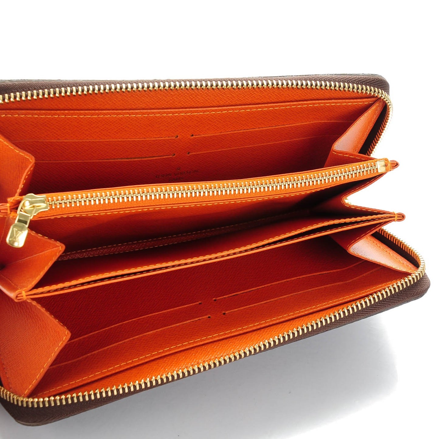 Monogram My LV Heritage Zippy Wallet Blue Marine Orange