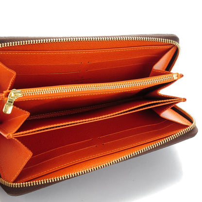 Louis Vuitton Monogram My LV Heritage Zippy Wallet Blue Marine Orange 7 of 14