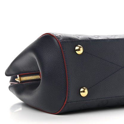 Louis Vuitton Empreinte Montaigne BB Marine Rouge 8 of 11