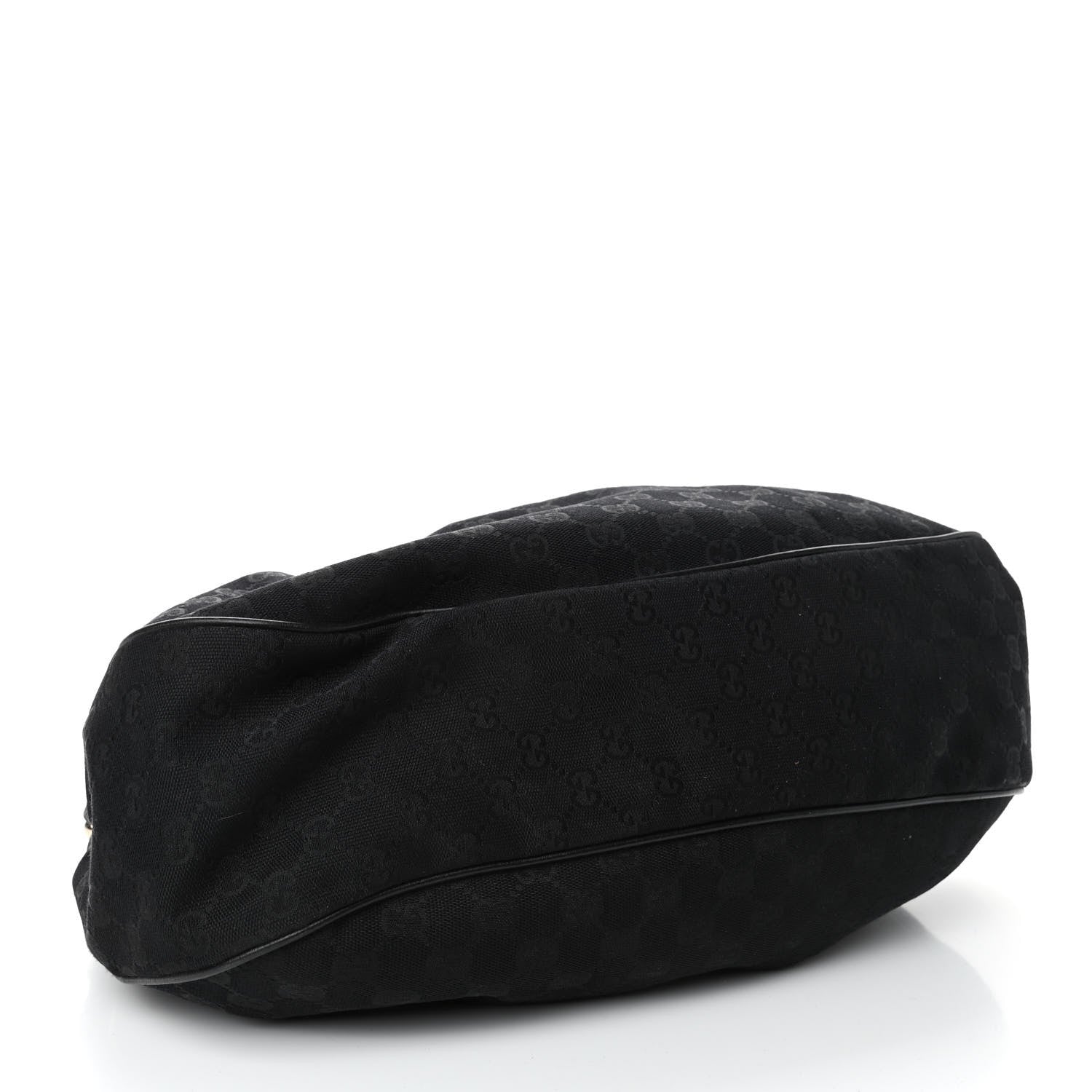 Gucci Monogram Medium Sukey Hobo Black 3 of 4