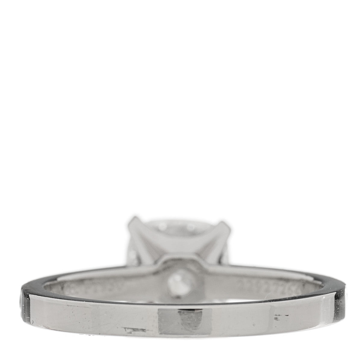 Platinum Diamond 1.43ct Novo Cushion Cut Engagement Ring 52 6