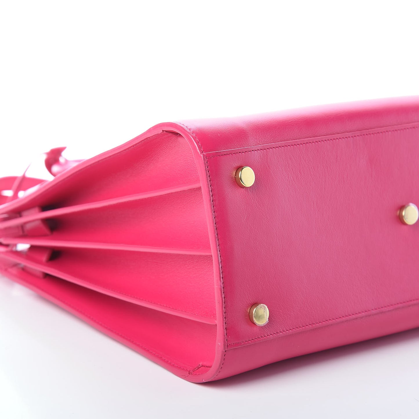 Calfskin Small Sac De Jour Lipstick Fuchsia