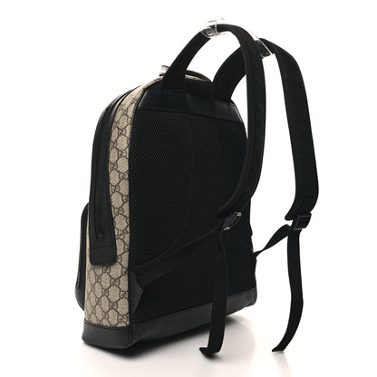 Gucci GG Supreme Monogram Medium Backpack Black 3 of 10