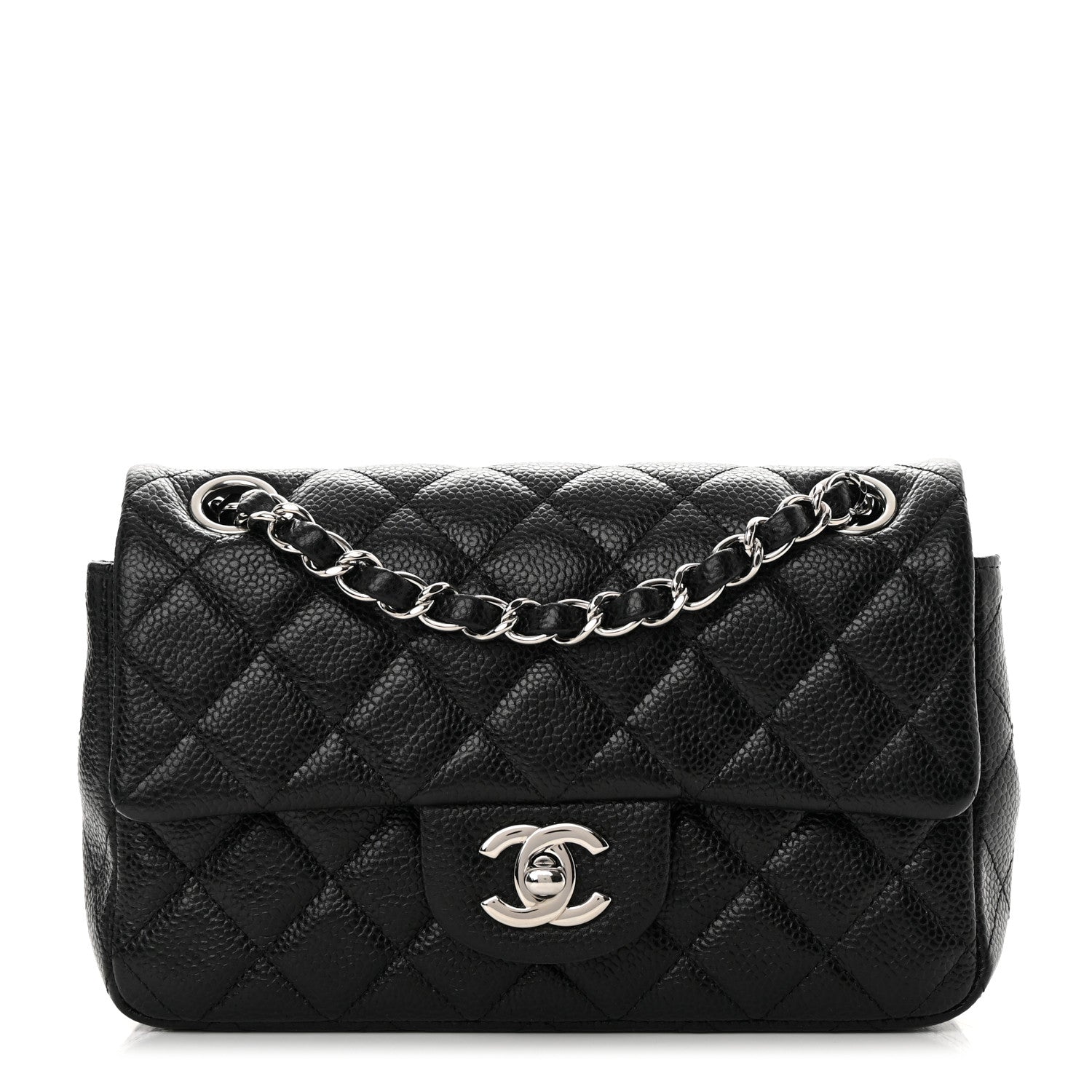 Chanel Caviar Quilted Mini Rectangular Flap Black 1 of 11