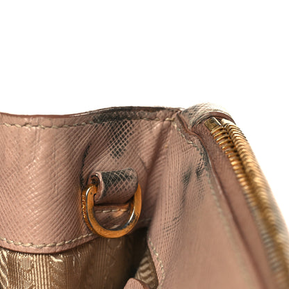 Prada Saffiano Medium Galleria Double Zip Tote Cammeo 10 of 17