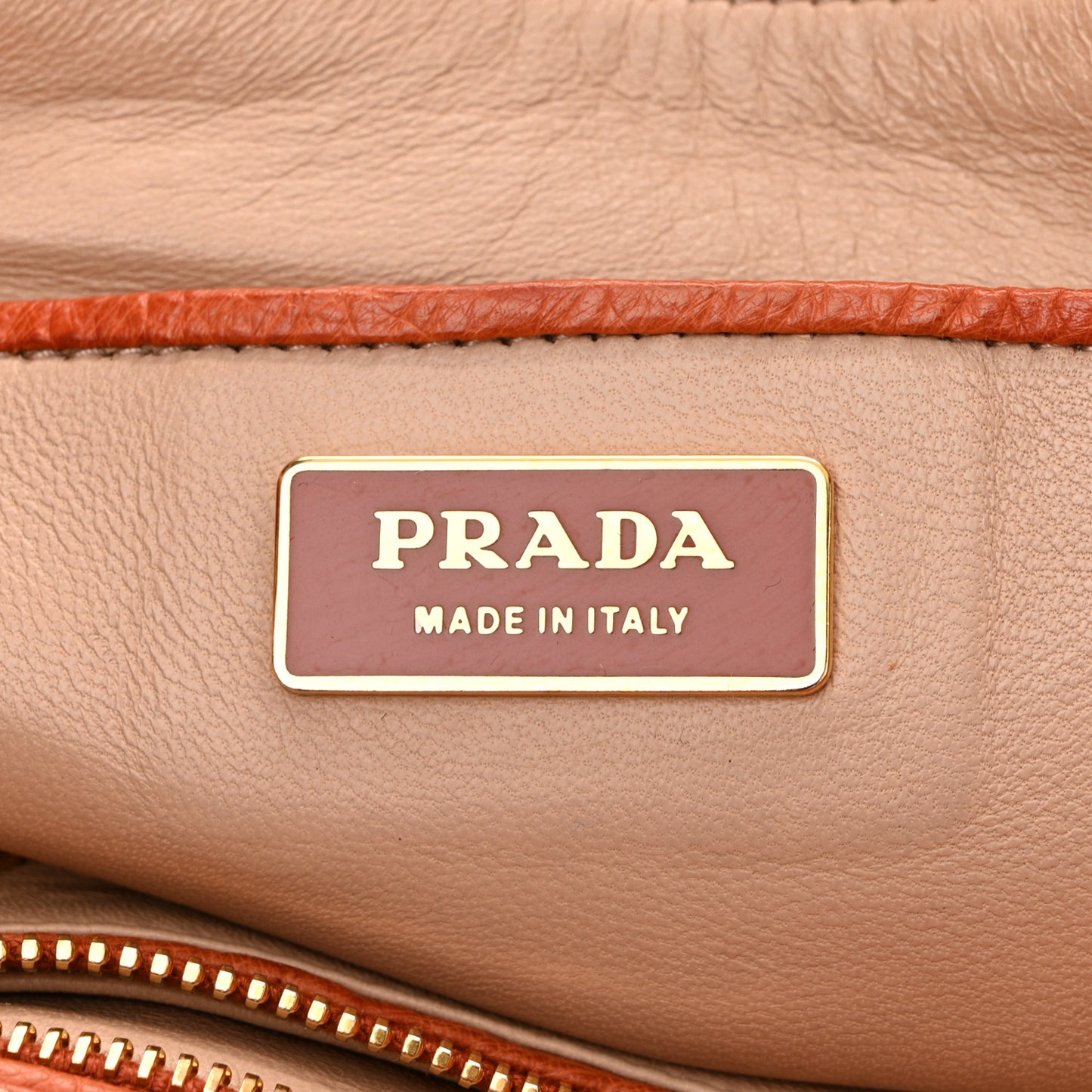 Ostrich  Tote Cognac
