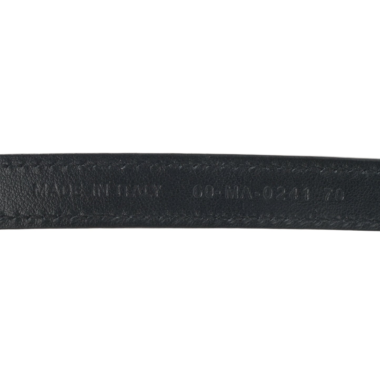 Calfskin Dior ID Belt 70 Black