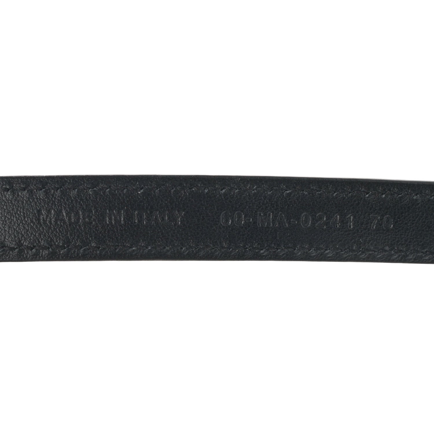 Christian Dior Calfskin Dior ID Belt 70 Black 4 of 5