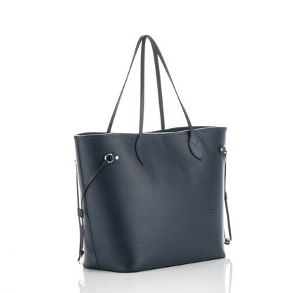 Louis Vuitton Epi Neverfull MM Indigo 3 of 8