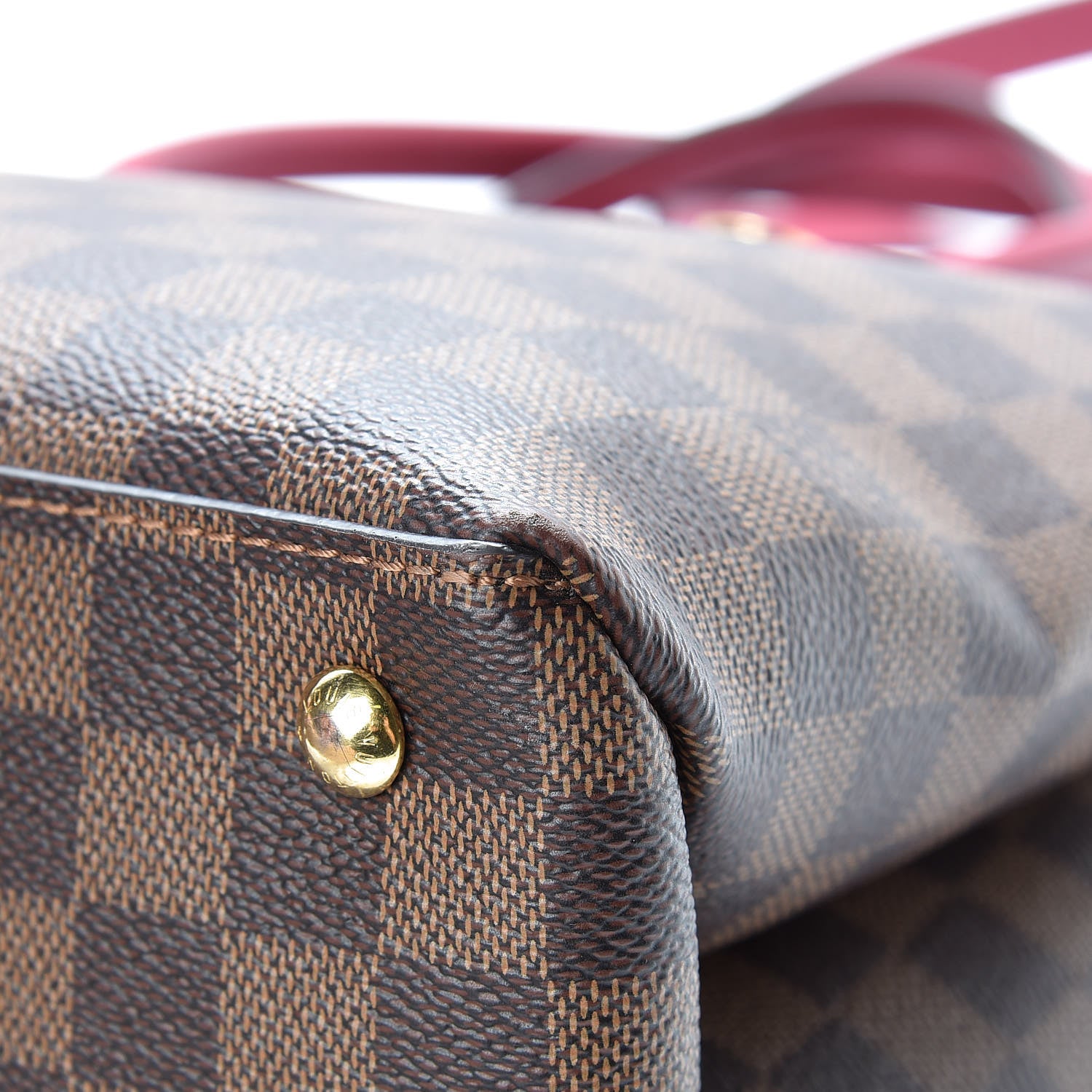 Louis Vuitton Damier Ebene LV Riverside Lie De Vin 11 of 13