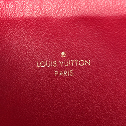 Louis Vuitton Monogram Pochette Felicie Chain Wallet Fuchsia 12 of 16