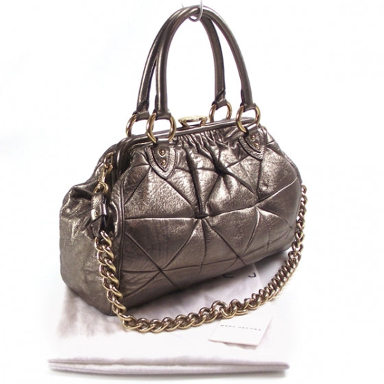 Metallic Bronze Patchwork Stam