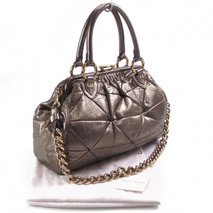 Marc Jacobs Metallic Bronze Patchwork Stam 3 of 11