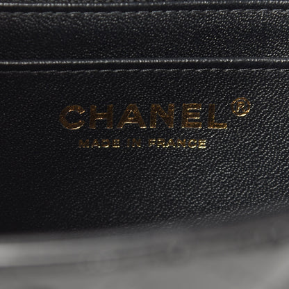 Chanel Patent Calfskin Quilted Mini Rectangular Flap Black 6 of 9