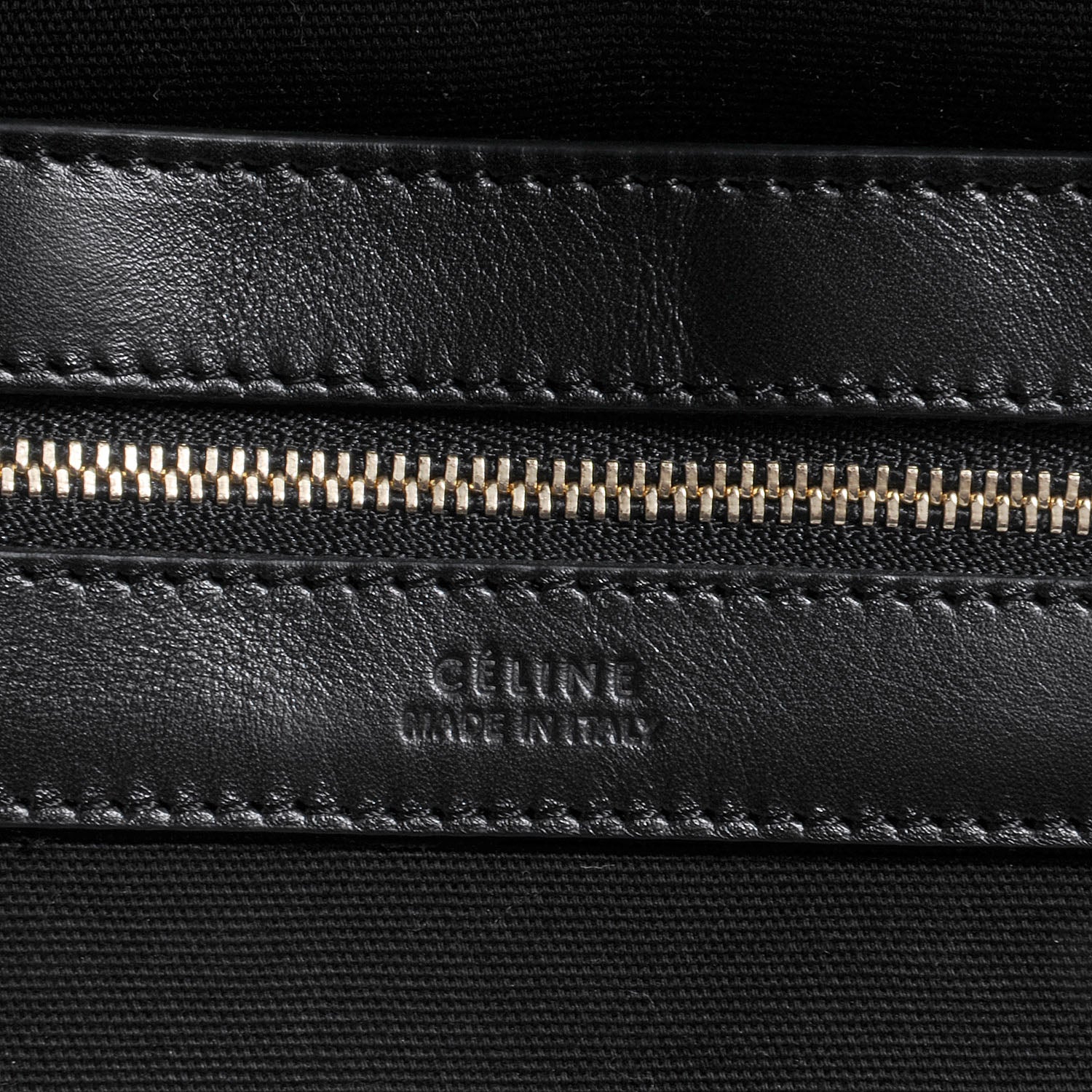 Celine Canvas Large Phantom Luggage Cabas Black White 7 of 8