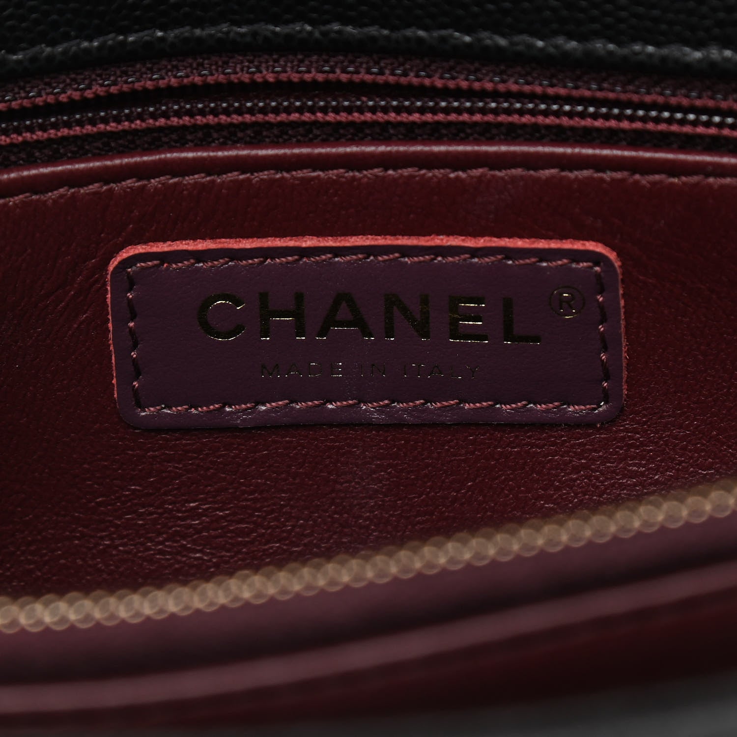 Chanel Caviar Quilted Small Coco Handle Flap Black 6 of 10