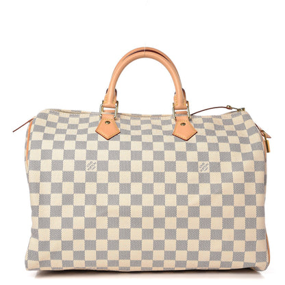 Louis Vuitton Damier Azur Speedy 35 1 of 8