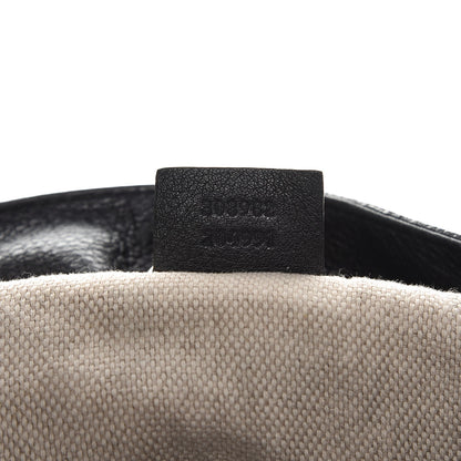 Gucci Pebbled Calfskin Medium Soho Chain Shoulder Bag Black 7 of 13
