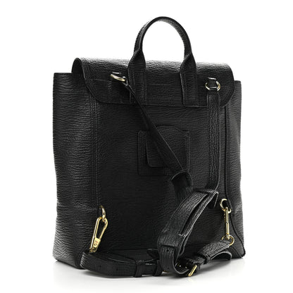 3.1 Phillip Lim Textured Calfskin Pashli Backpack Black 4 of 13