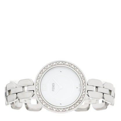 Fendi Stainless Steel Diamond Bezel 36mm Fendi My Way Quartz Watch 2 of 5