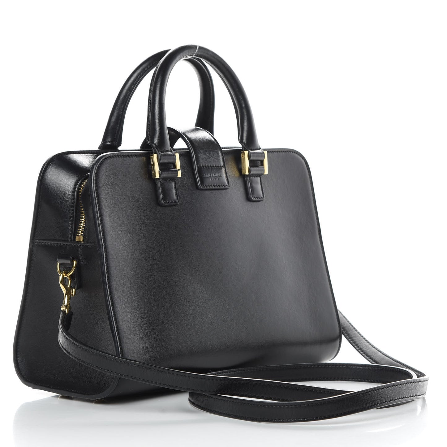 Calfskin Monogram Baby Cabas Black