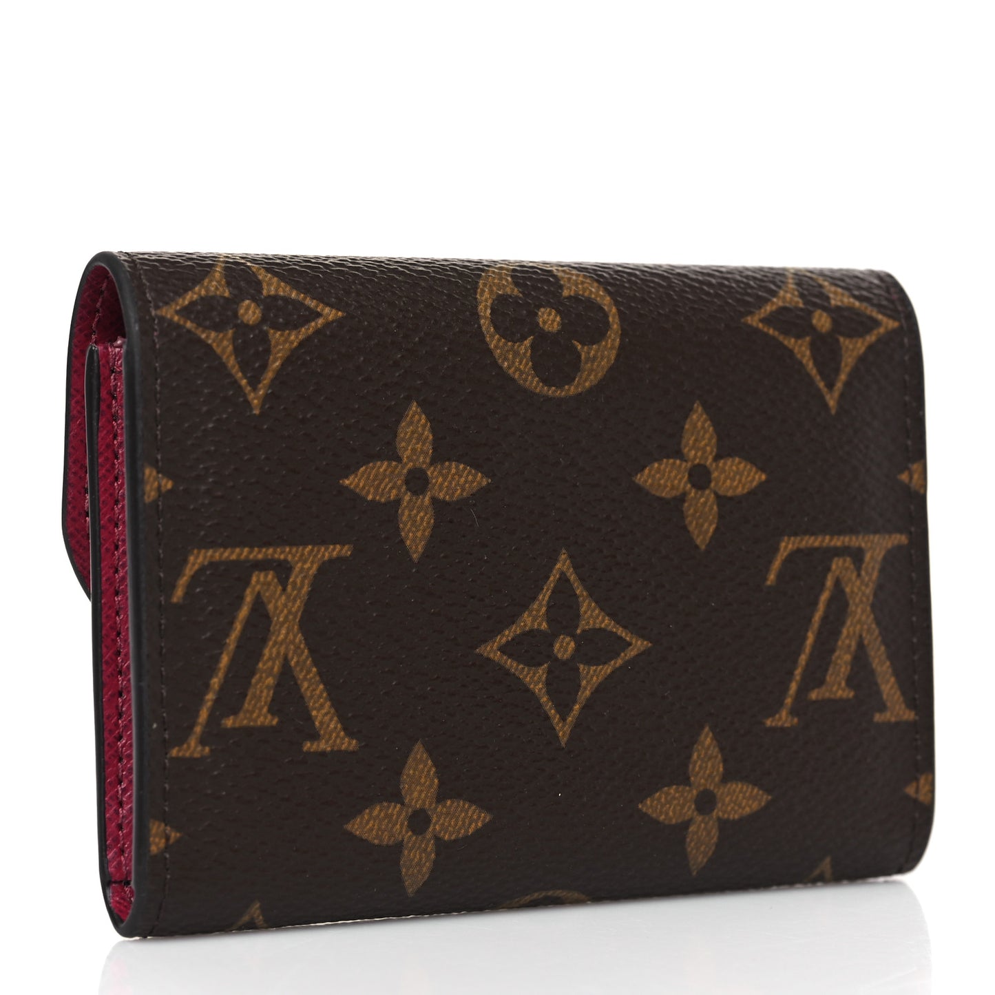Monogram Rosalie Coin Purse Fuchsia