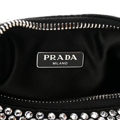 Prada Satin Crystal Re-Edition 2005 Shoulder Bag Cristal 6 of 10