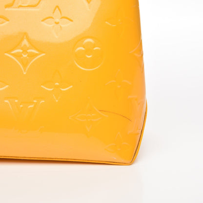 Louis Vuitton Vernis Wilshire PM Jaune Passion 7 of 10
